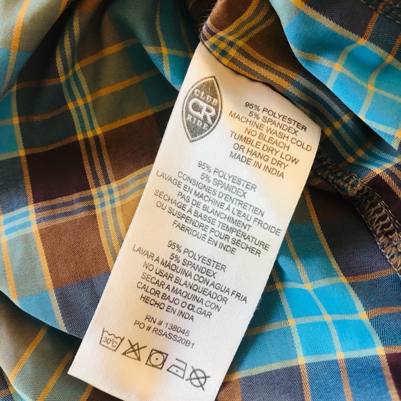 MEN’S LIGHTWEIGHT COLLARED SNAP-CLOSURE S/S LRG CLUB RIDE CYCLING SHIRT (EUC) - Picture 6 of 7